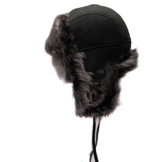 Toscana shearling trapper hat