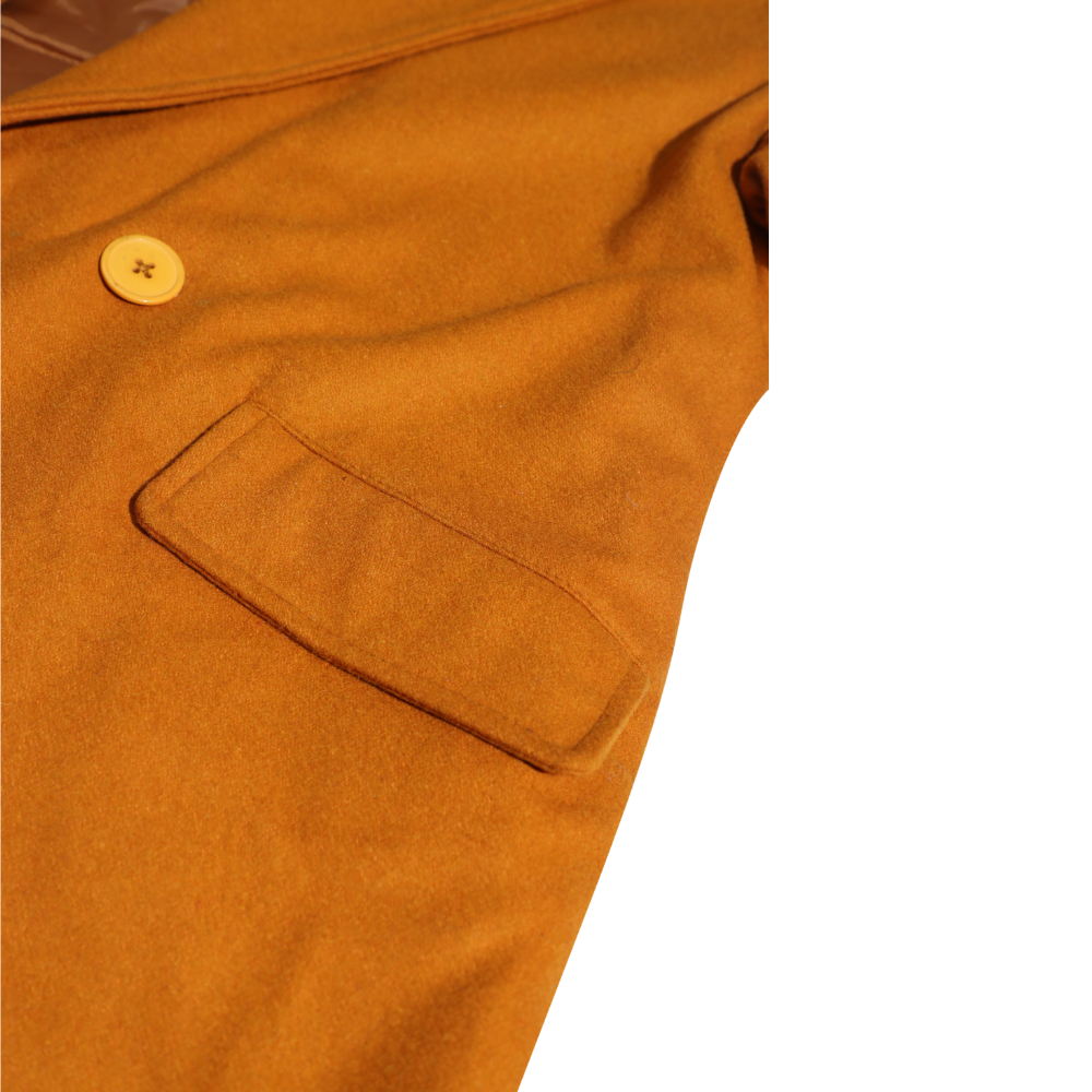 Avenna women's Tan wool overcoat