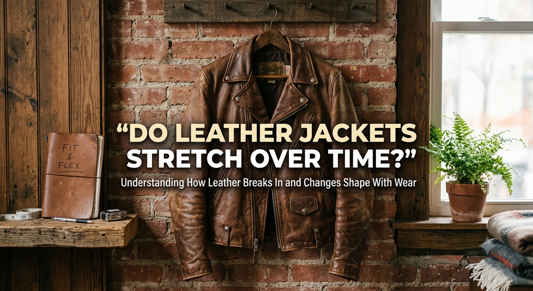 Do Leather Jackets Stretch Over Time?