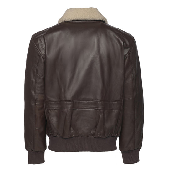 Henri Brown A2 bomber jacket