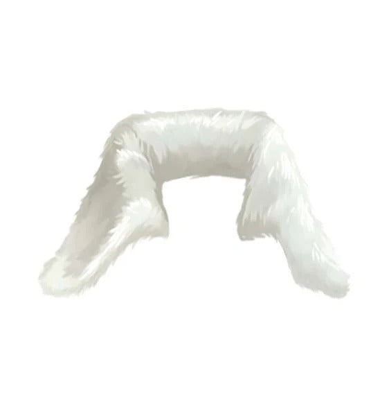 Real Sheep Fur White
