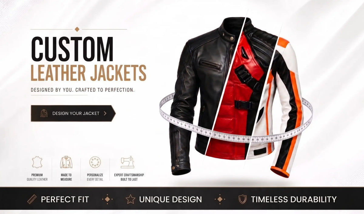 Custom leather jacket