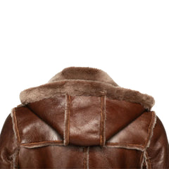 Eamon Brown duffle shearling jacket
