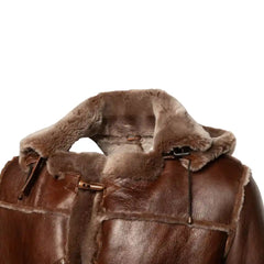 Eamon Brown duffle shearling jacket