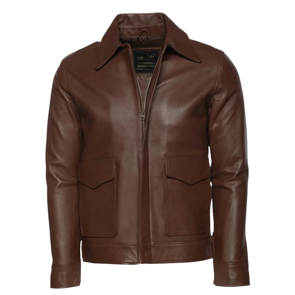 Raphael Brown Bomber jacket