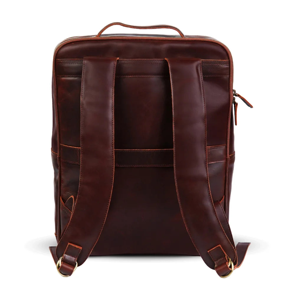 Winston Classic Brown Laptop Backpack