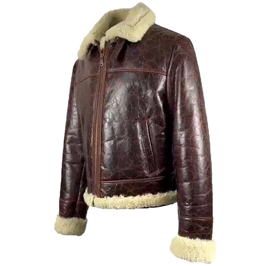 Wayne Nash Brown vintage oxblood B3 Bomber Jacket