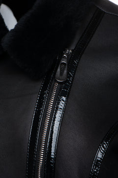 Tasha's B-3 Shearling Bomber Jacket for Women